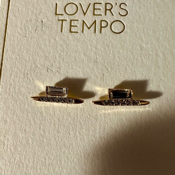 Lovers Tempo Collection of Gold and Silver Earrings - Picture 4 of 5